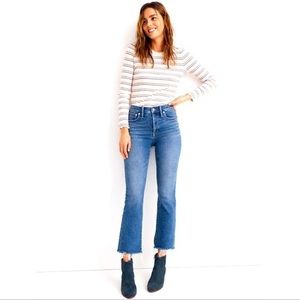 Madewell Cali Demi-Boot Jeans in Fleetwood Wash Size 27
